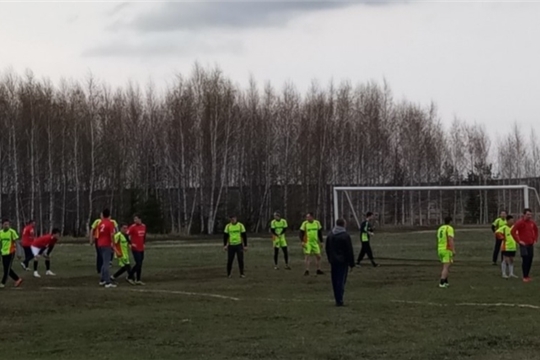 Команда Яльчикского сельского поселения вышла в финал Кубка Яльчикского района по футболу