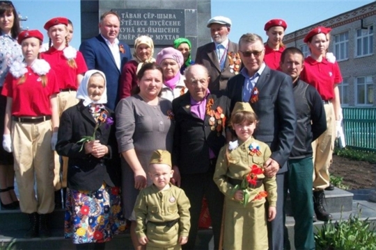 Празднование 74-й годовщины Великой Победы в селе Новое Байбатырево