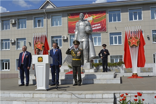 Цветущий, яркий, светлый праздник - День Победы в Яльчикском районе