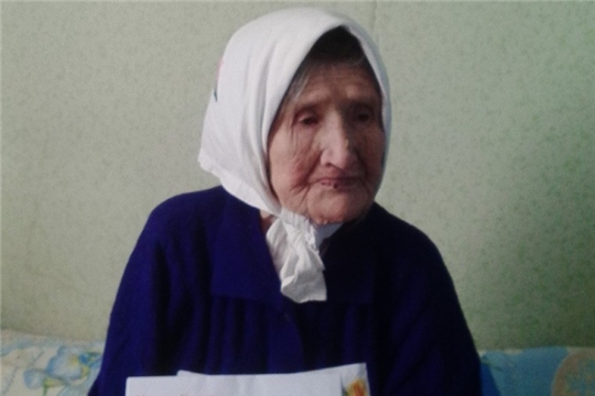 Труженику тыла, ветерану труда, жительнице Кошки-Куликеево Шавкиной Феофиле Дмитриевне – 90 лет