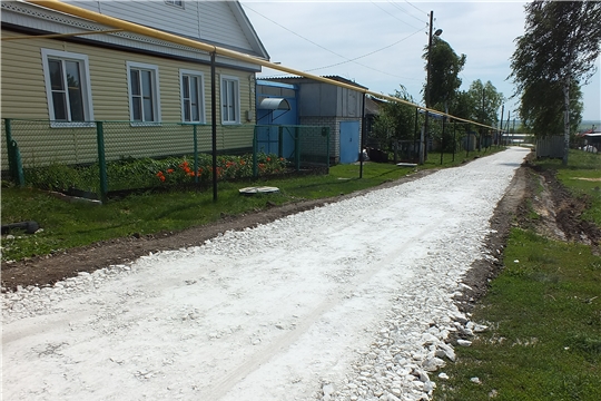 На территории Большеяльчикского сельского поселения ведутся работы по ремонту грунтовых дорог