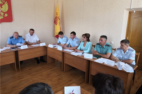 В Яльчикском районе состоялось расширенное заседание координационного совещания руководителей правоохранительных органов по вопросам профилактики преступности