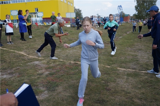 Легкоатлетический кросс в МБОУ «Яльчикская СОШ» в честь Дня села Яльчики