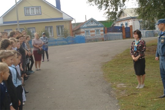 Учебно-тренировочная эвакуация прошла в МБОУ «Новошимкусская СОШ"