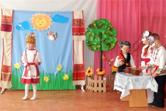 Дошкольники приняли участие в районном фестивале национальной культуры «Хунав»