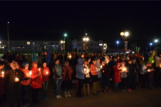 В Янтиковском районе пройдёт традиционная акция «Свеча памяти», посвящённая Великой Победе