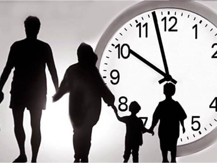 Часы для родителей