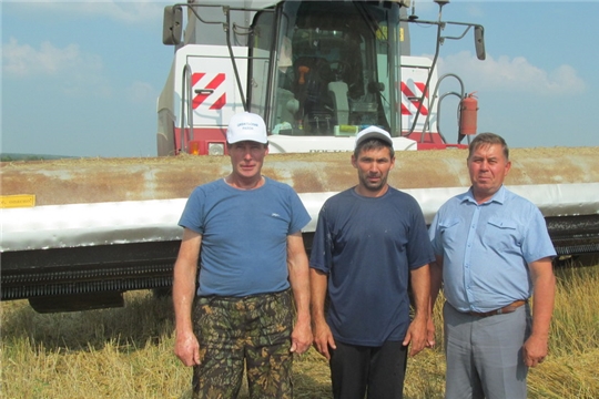 Уборка озимых зерновых культур в ООО «Торговый Домъ Хорошавина А.В.»