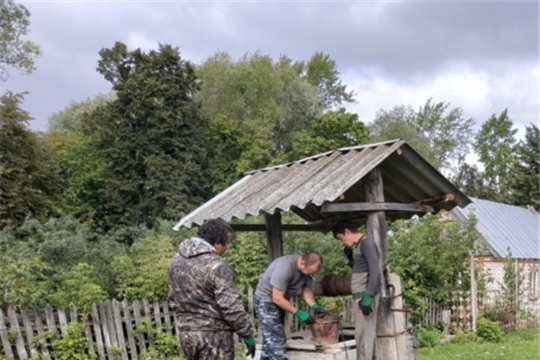 Чистая вода в деревне Чиричкасы