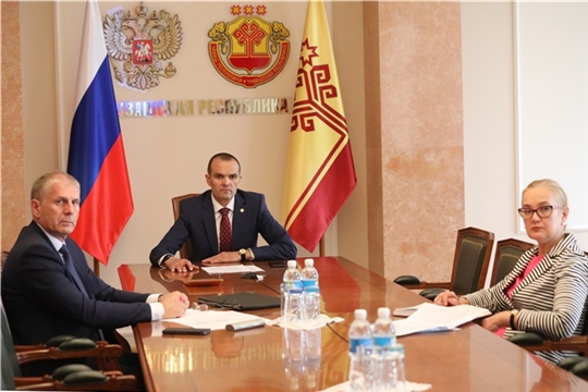 Глава Чувашии принял участие в совещании премьер-министра России по вопросам строительства школ и детских садов