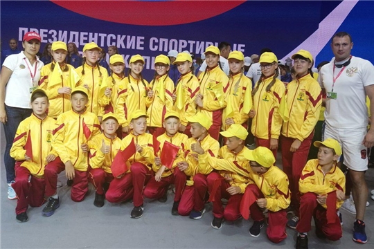 Цивильские школьники – на финале Всероссийских спортивных соревнований «Президентские спортивные игры»