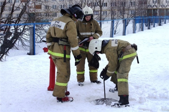Содержание пожарных гидрантов и водоёмов в зимний период