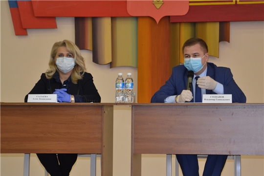 Рабочая группа оперштаба Чувашии по предупреждению распространения коронавируса выехала в Алатырь и Алатырский район