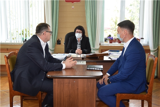 Алатырский район посетил руководитель Государственной жилищной инспекции Чувашской Республики Республики Виктор Кочетков