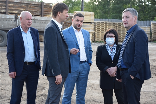 И.о. министра промышленности и энергетики Чувашской Республики Сергей Лекарев посетил Алатырский район