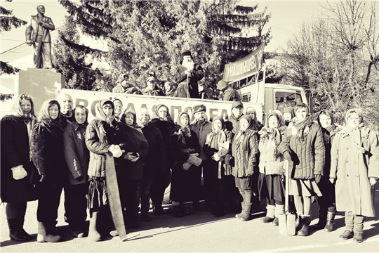 Жители Алатырского района приняли участие в акции памяти «Строителям безмолвных рубежей…»