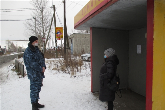 Профилактические рейды по соблюдению масочного режима продолжаются