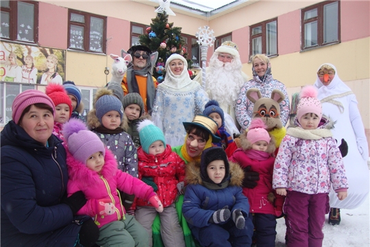 В Чувашско-Сорминской школе отметили праздник – старый Новый год