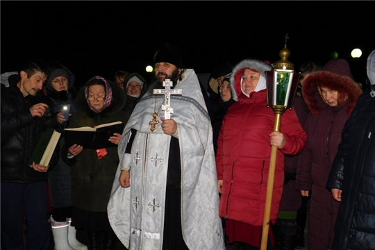 Жители Аликовского района смогли окунуться в купели