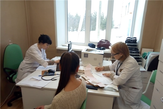 Выезд специалистов Республиканской детской клинической больницы в Аликовский район
