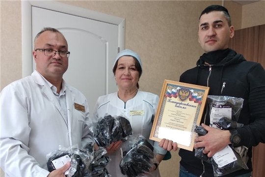 Спонсорская помощь Аликовской ЦРБ
