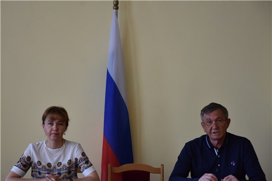 В Аликовском районе с рабочим визитом побывала министр труда и социальной защиты Чувашской Республики Алена Елизарова