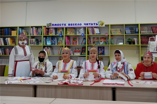 Мастер-класс по чувашской вышивке «Чăваш тĕрри илемĕ»
