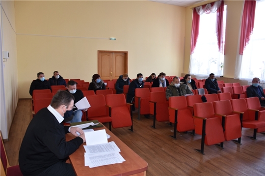 Состоялось совместное заседание антитеррористической комиссии и КЧС и ОПБ Аликовского района