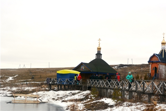 Крещенские купания в Батыревском районе