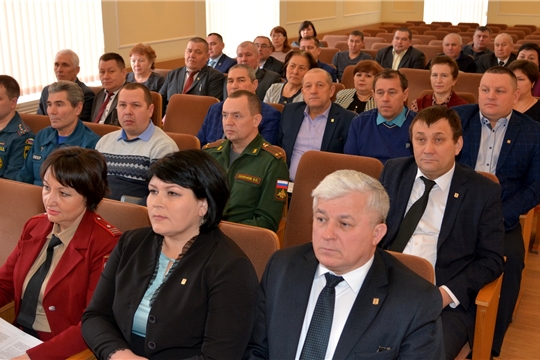 Итоговое заседание комиссии по предупреждению и ликвидации чрезвычайных ситуаций и обеспечению пожарной безопасности Батыревского района