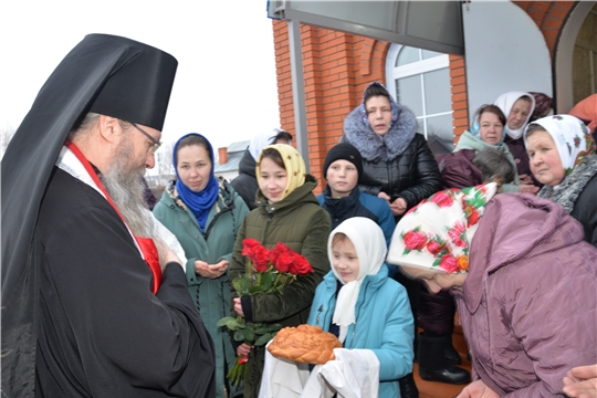 Открытие храма святителя Николая Чудотворца с.Новое Ахпердино Батыревского района