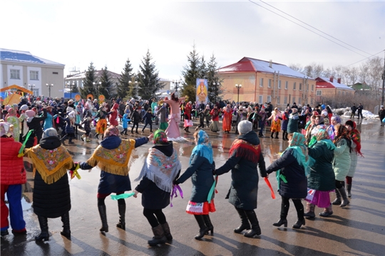 Проводы зимы в Батыревском районе