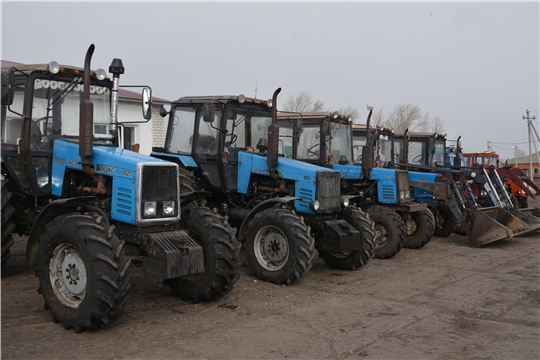 В Батыревском районе проходит комиссионный осмотр готовности сельскохозяйственной техники.
