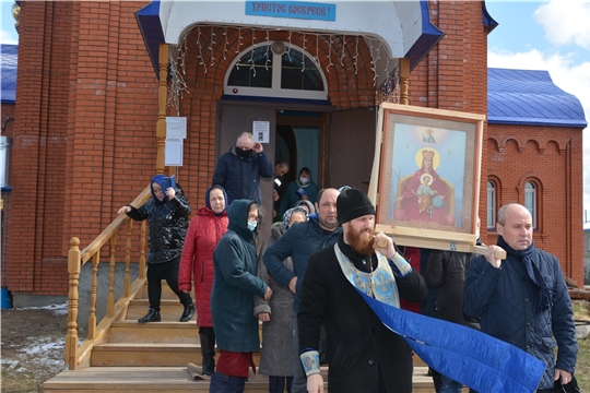 Молитвенный объезд с.Батырево и окрестностей с окроплением святой воды