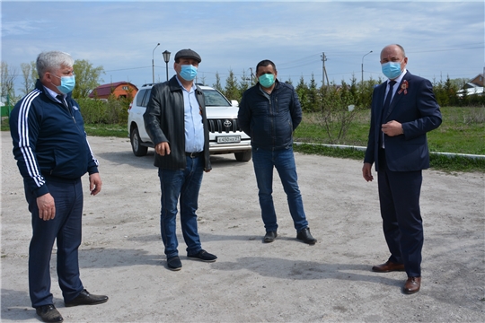 Рабочая поездка главы администрации района в Шыгырданское сельское поселение