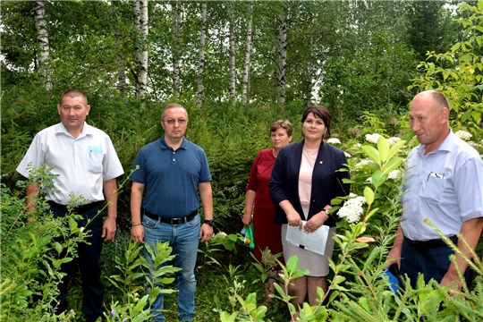 Рабочий визит и.о.министра природных ресурсов и экологии Чувашской Республики в Батыревский район