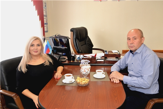 Глава администрации района встретился с активисткой с.Батырево