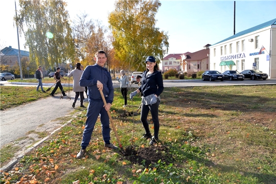 День дерева в Батыревском районе