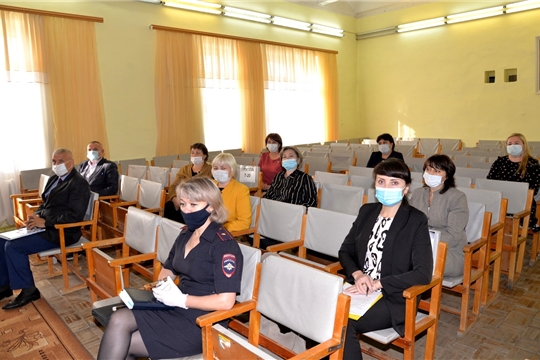 Выездное заседание комиссии по делам несовершеннолетних и защите их прав при администрации Батыревского района