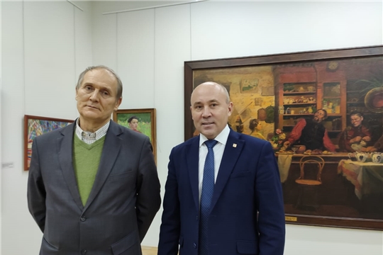 Рабочая встреча главы администрации Батыревского района с деятелями искусств Чувашской Республики