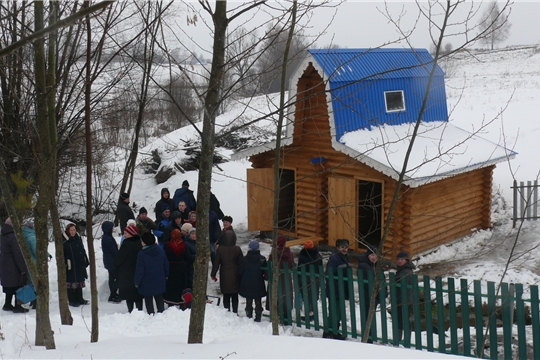 К празднику Крещения Господня в Чебоксарском районе открылась купель