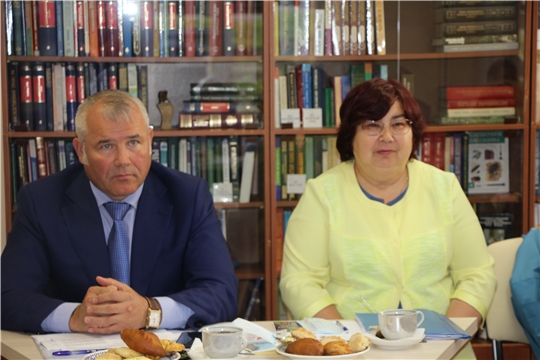 Встреча с членами совета Чебоксарского районного отделения  «Союз пенсионеров России»