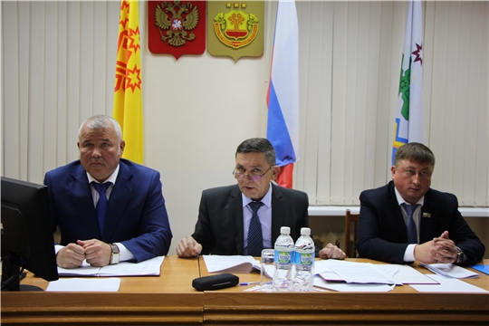 Первое организационное заседание Собрания депутатов Чебоксарского района Чувашской Республики седьмого созыва