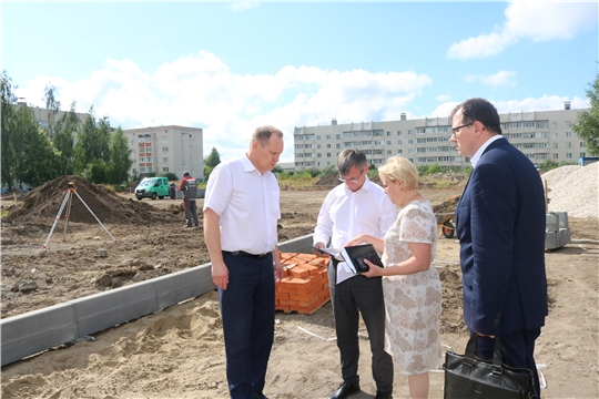Министр Александр Героев встретился со строителями Аликовского, Вурнарского районов и г. Шумерля
