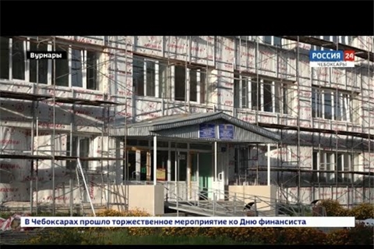 В вурнарской школе №1 над ремонтом будут работать сразу несколько подрядчиков