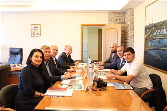 Биологические очистные сооружения г. Новочебоксарска посетила делегация из Дагестана и Татарстана