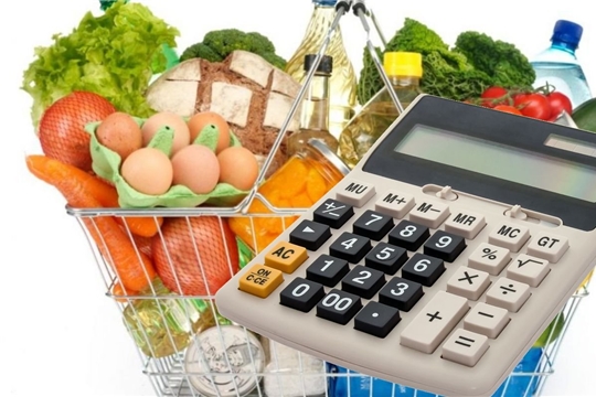 Средние потребительские цены на продовольственные товары в Чувашии на фоне ПФО