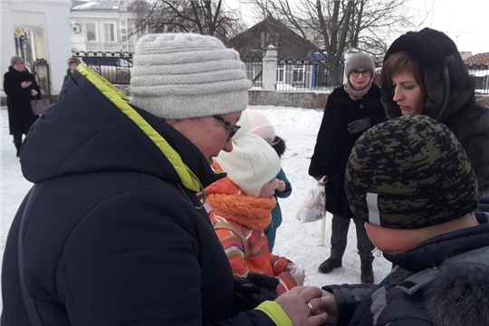 Городской парк пригласил юных алатырцев на детскую игровую программу, посвящённую рождественскому празднику