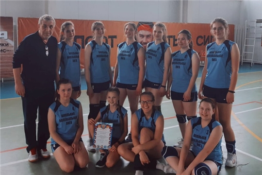 Алатырские волейболисты вышли в финал X Чемпионата школьной волейбольной лиги Чувашии