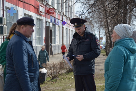 Профилактические рейды по предупреждению распространения коронавирусной инфекции в Алатыре